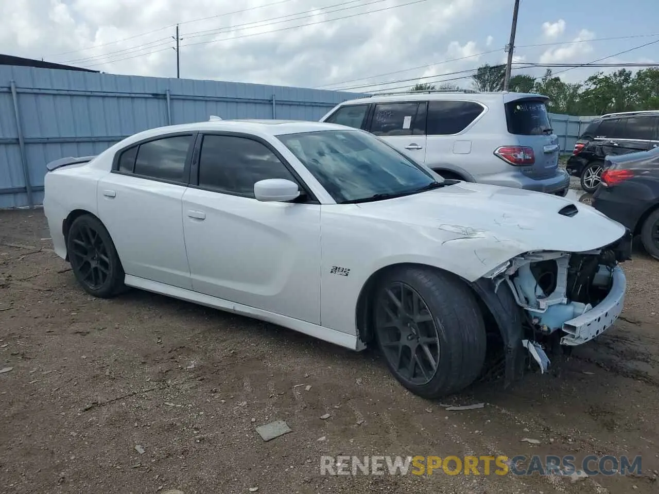 4 fotografías del automóvil dañado 2C3CDXGJ3KH519846 DODGE CHARGER 2019