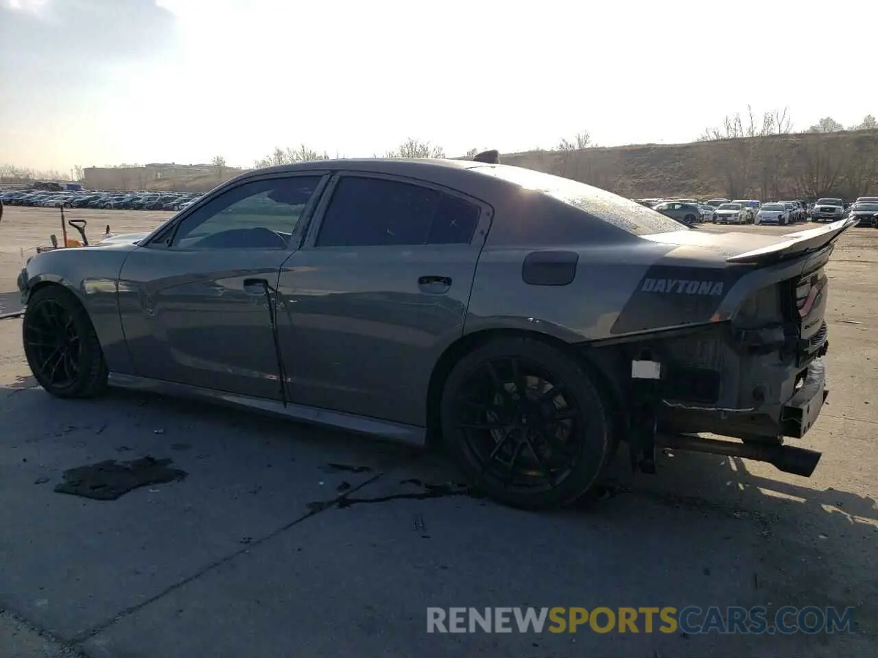 2 fotografías del automóvil dañado 2C3CDXGJ3KH568402 DODGE CHARGER 2019
