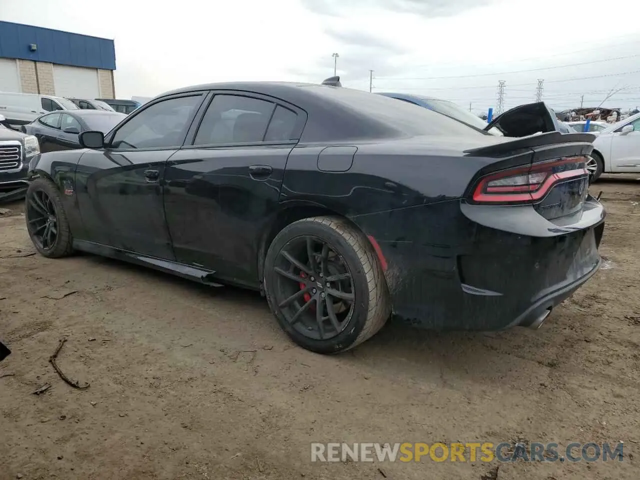 2 fotografías del automóvil dañado 2C3CDXGJ3KH662120 DODGE CHARGER 2019