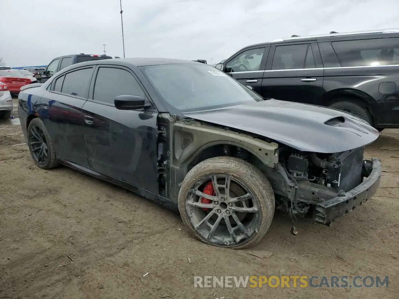 4 fotografías del automóvil dañado 2C3CDXGJ3KH662120 DODGE CHARGER 2019