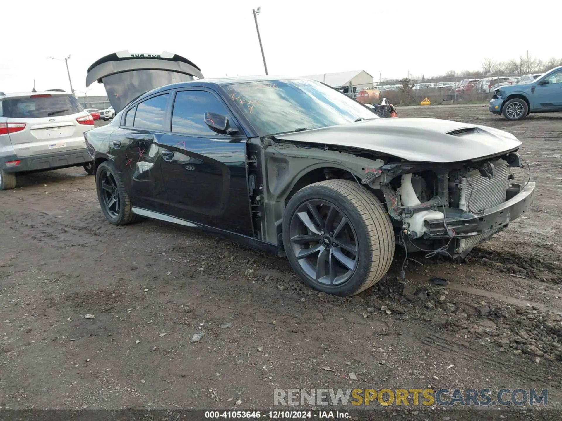 1 fotografías del automóvil dañado 2C3CDXGJ3KH665101 DODGE CHARGER 2019