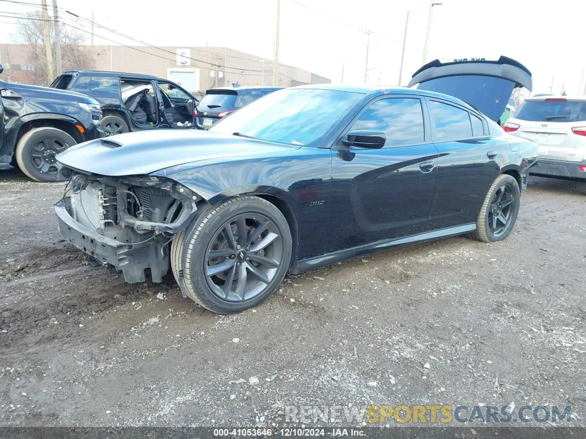 2 fotografías del automóvil dañado 2C3CDXGJ3KH665101 DODGE CHARGER 2019