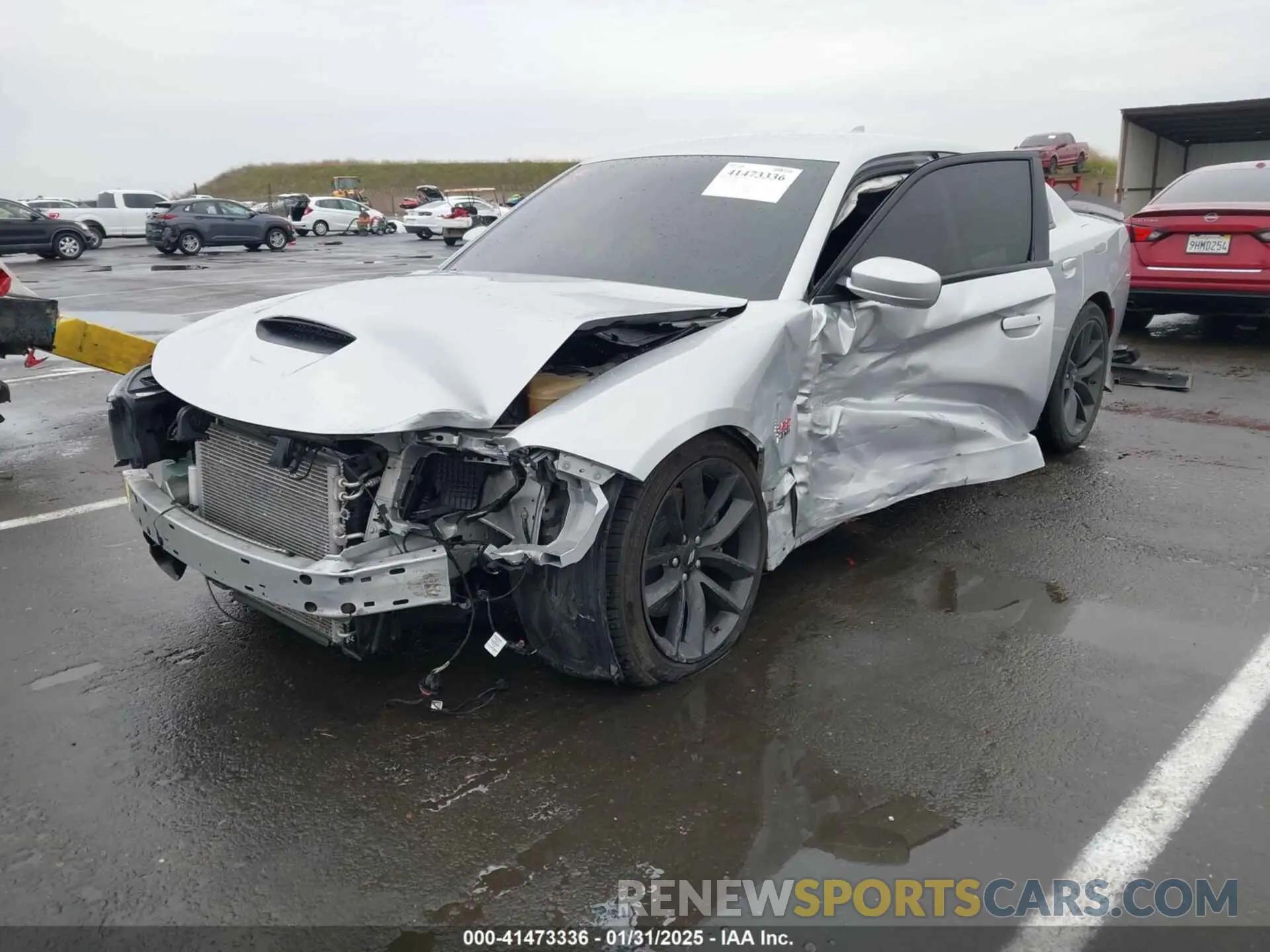 2 fotografías del automóvil dañado 2C3CDXGJ3KH688989 DODGE CHARGER 2019