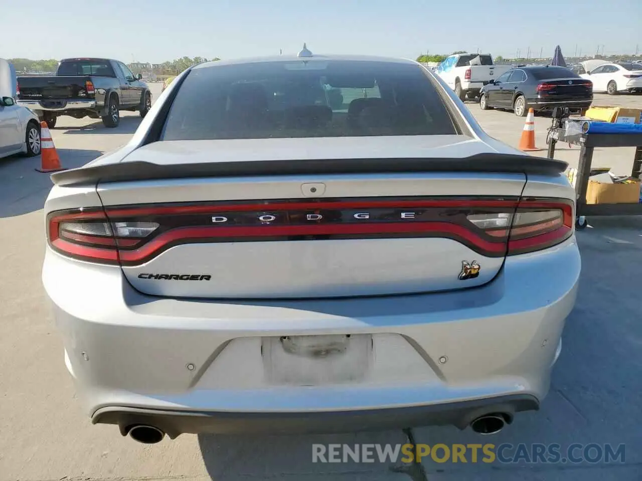 6 fotografías del automóvil dañado 2C3CDXGJ3KH736765 DODGE CHARGER 2019