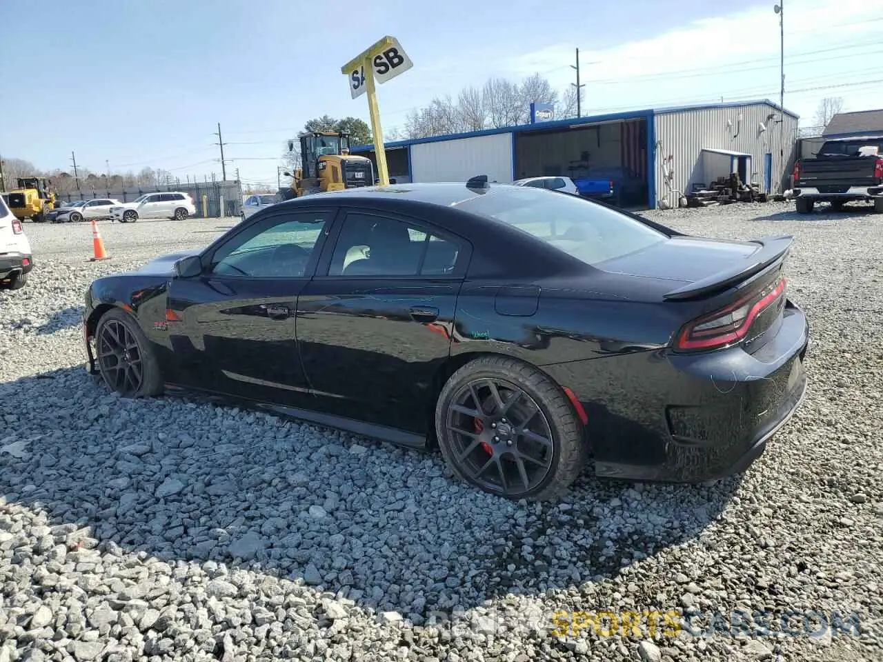 2 fotografías del automóvil dañado 2C3CDXGJ4KH646170 DODGE CHARGER 2019