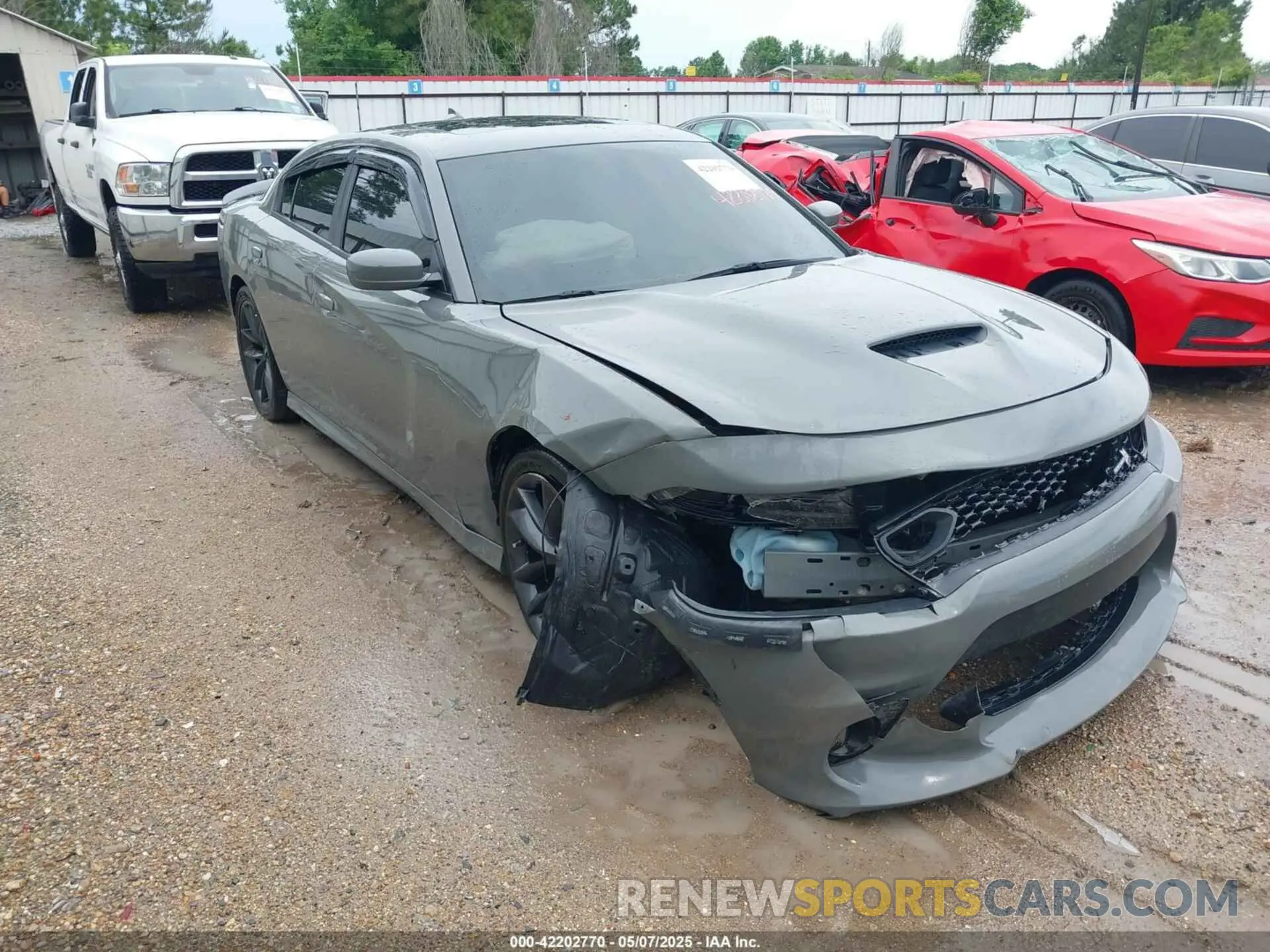 1 fotografías del automóvil dañado 2C3CDXGJ4KH647044 DODGE CHARGER 2019