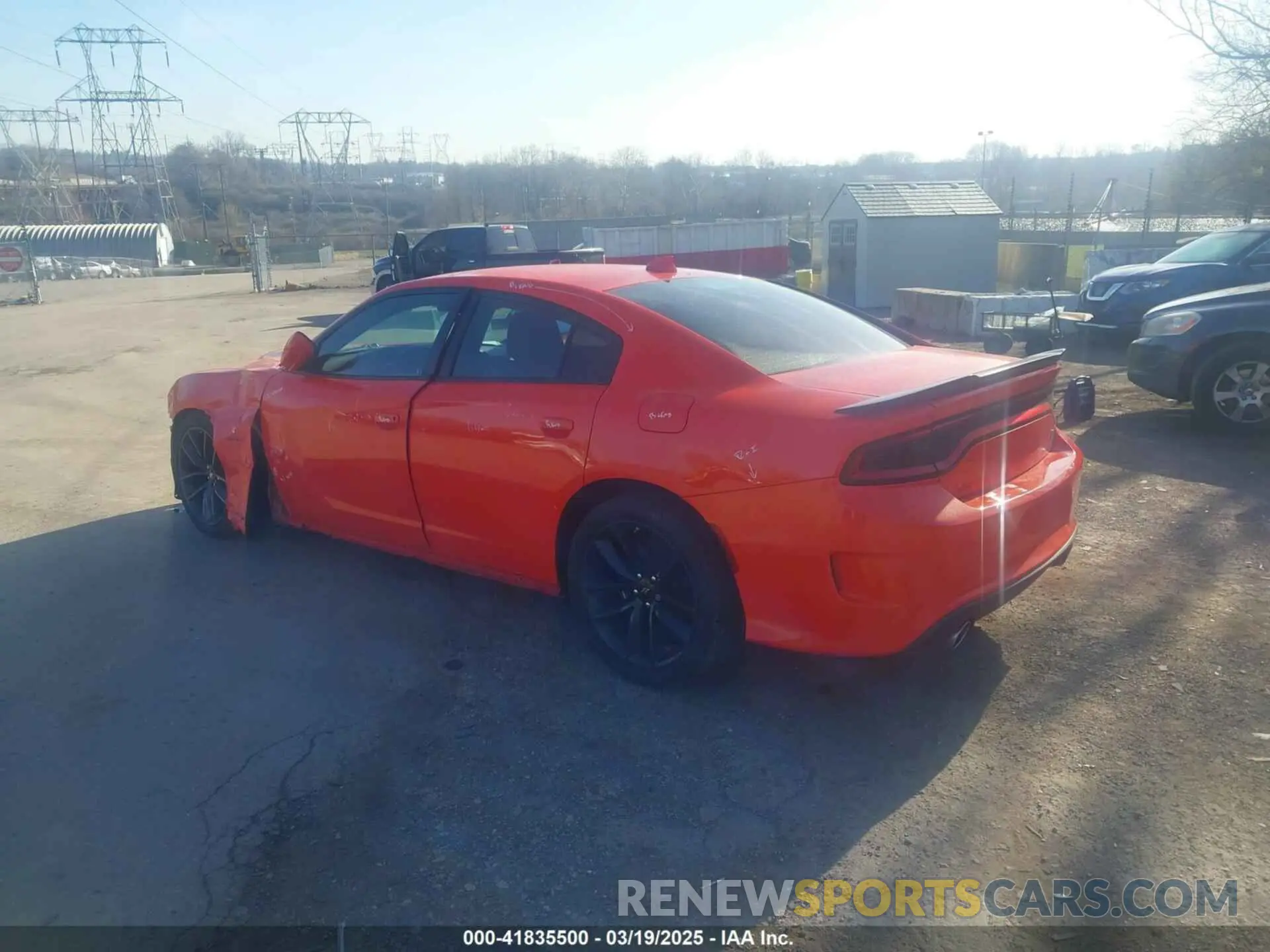 3 fotografías del automóvil dañado 2C3CDXGJ5KH558728 DODGE CHARGER 2019