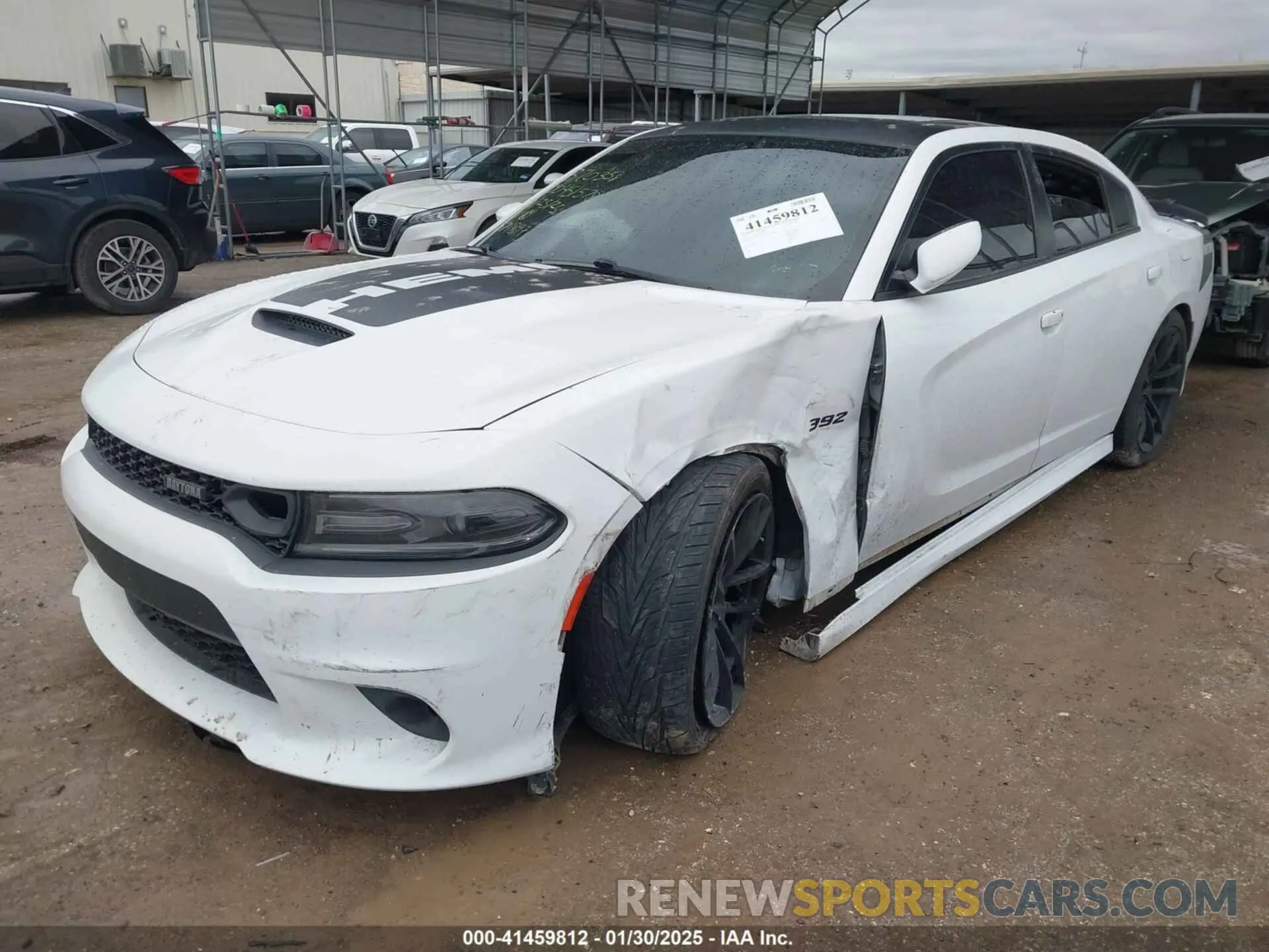 2 fotografías del automóvil dañado 2C3CDXGJ5KH571897 DODGE CHARGER 2019