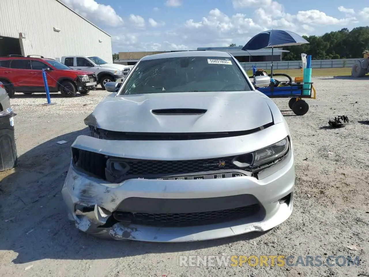 5 fotografías del automóvil dañado 2C3CDXGJ6KH589129 DODGE CHARGER 2019