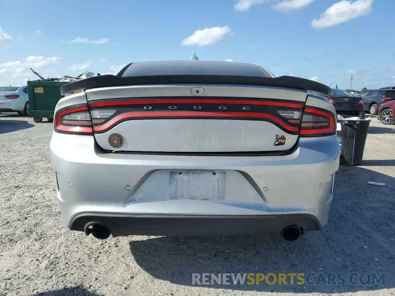 6 fotografías del automóvil dañado 2C3CDXGJ6KH589129 DODGE CHARGER 2019