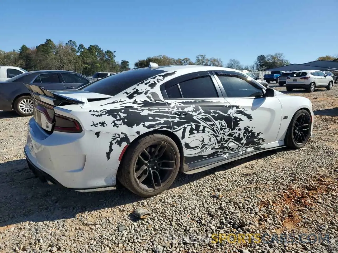 3 fotografías del automóvil dañado 2C3CDXGJ6KH692406 DODGE CHARGER 2019