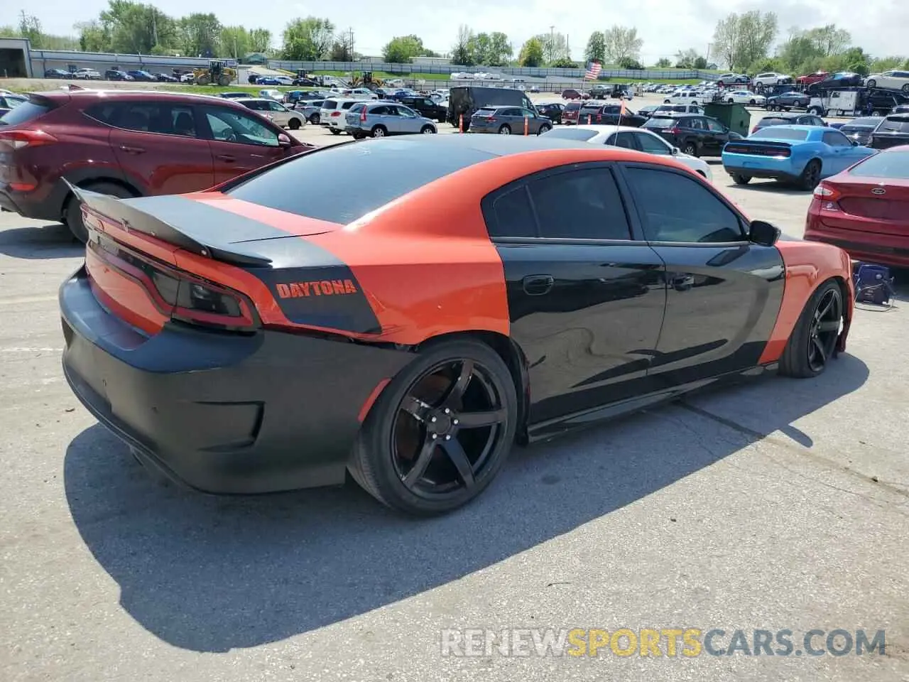 3 fotografías del automóvil dañado 2C3CDXGJ7KH530929 DODGE CHARGER 2019