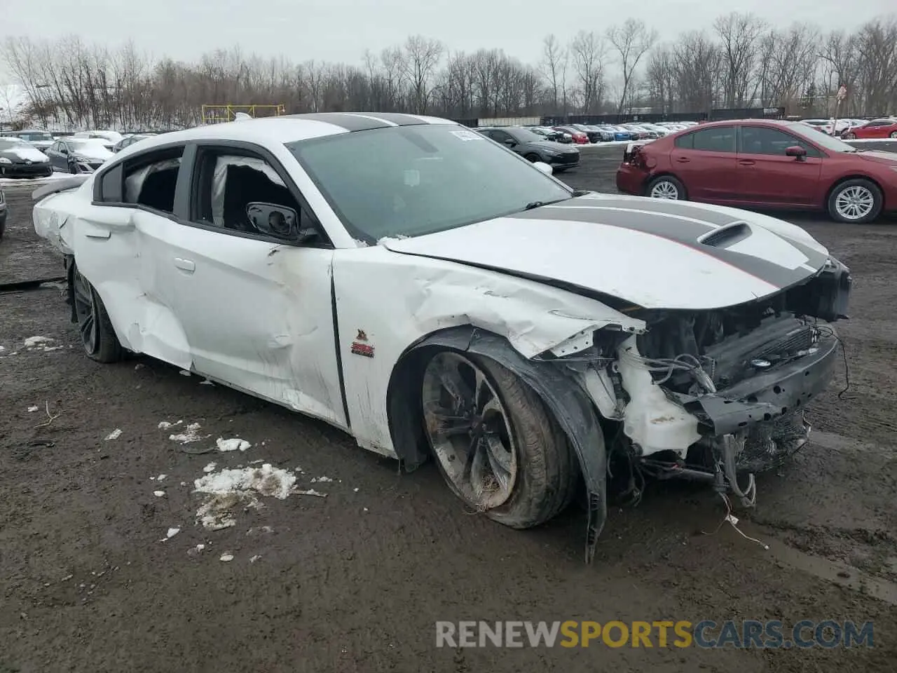 4 fotografías del automóvil dañado 2C3CDXGJ7KH579211 DODGE CHARGER 2019