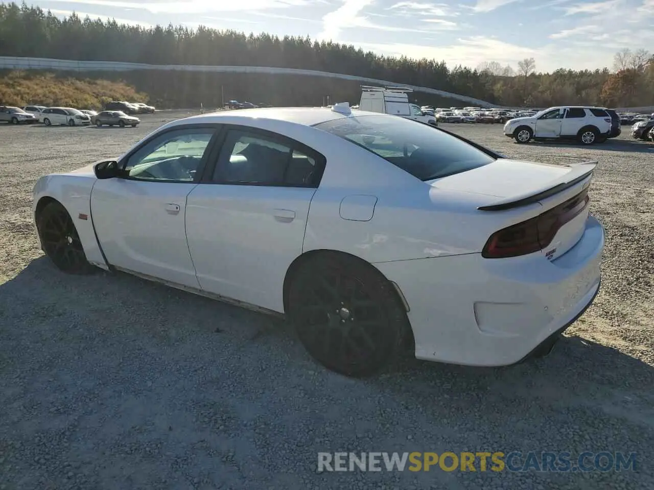 2 fotografías del automóvil dañado 2C3CDXGJ7KH613874 DODGE CHARGER 2019