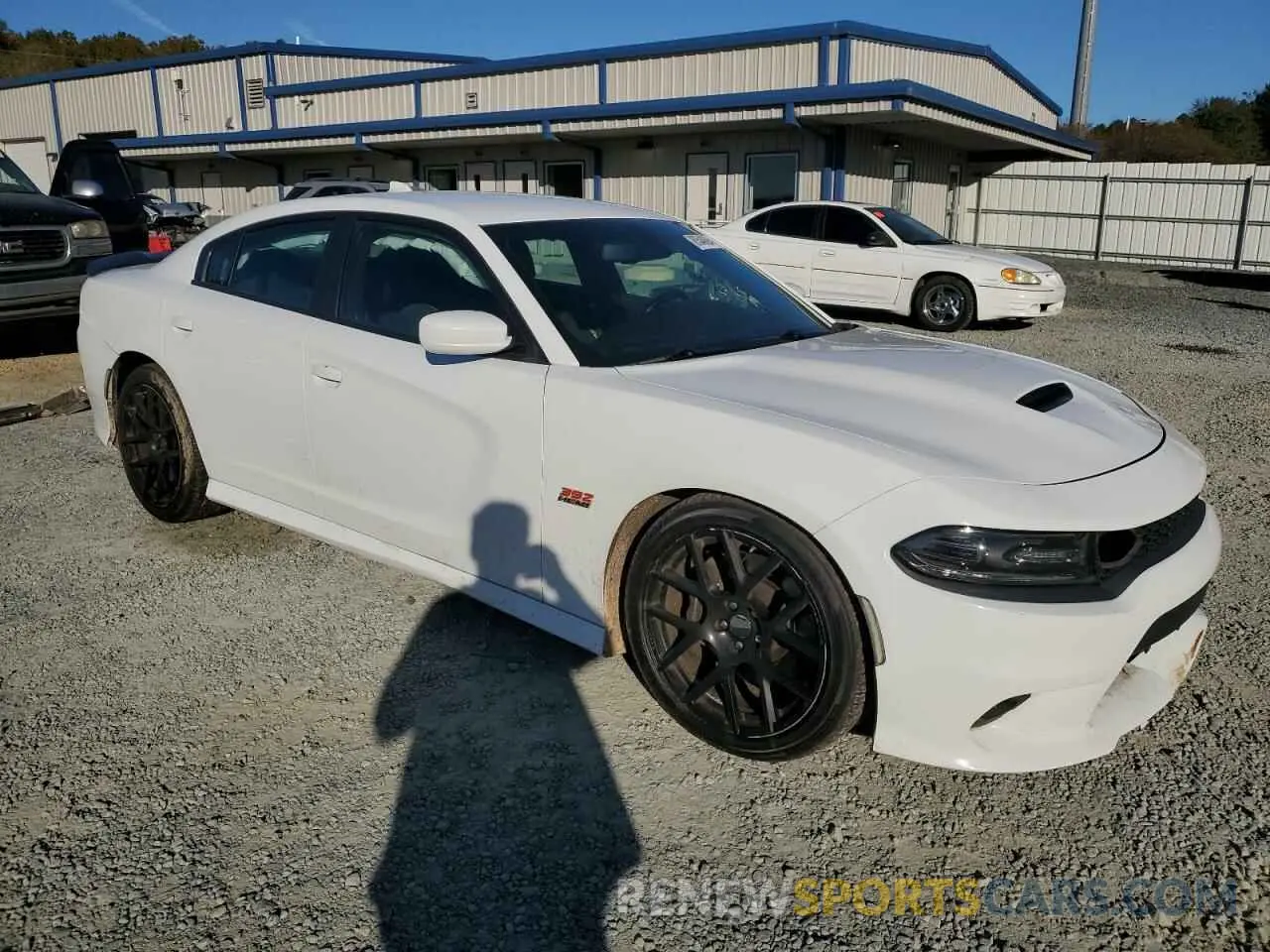 4 fotografías del automóvil dañado 2C3CDXGJ7KH613874 DODGE CHARGER 2019