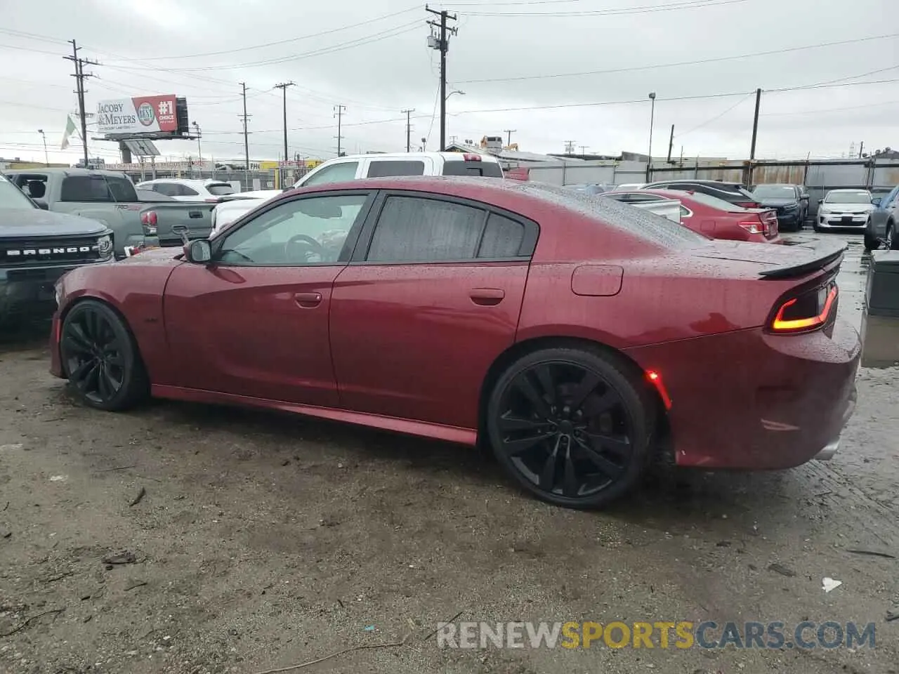 2 fotografías del automóvil dañado 2C3CDXGJ7KH753892 DODGE CHARGER 2019
