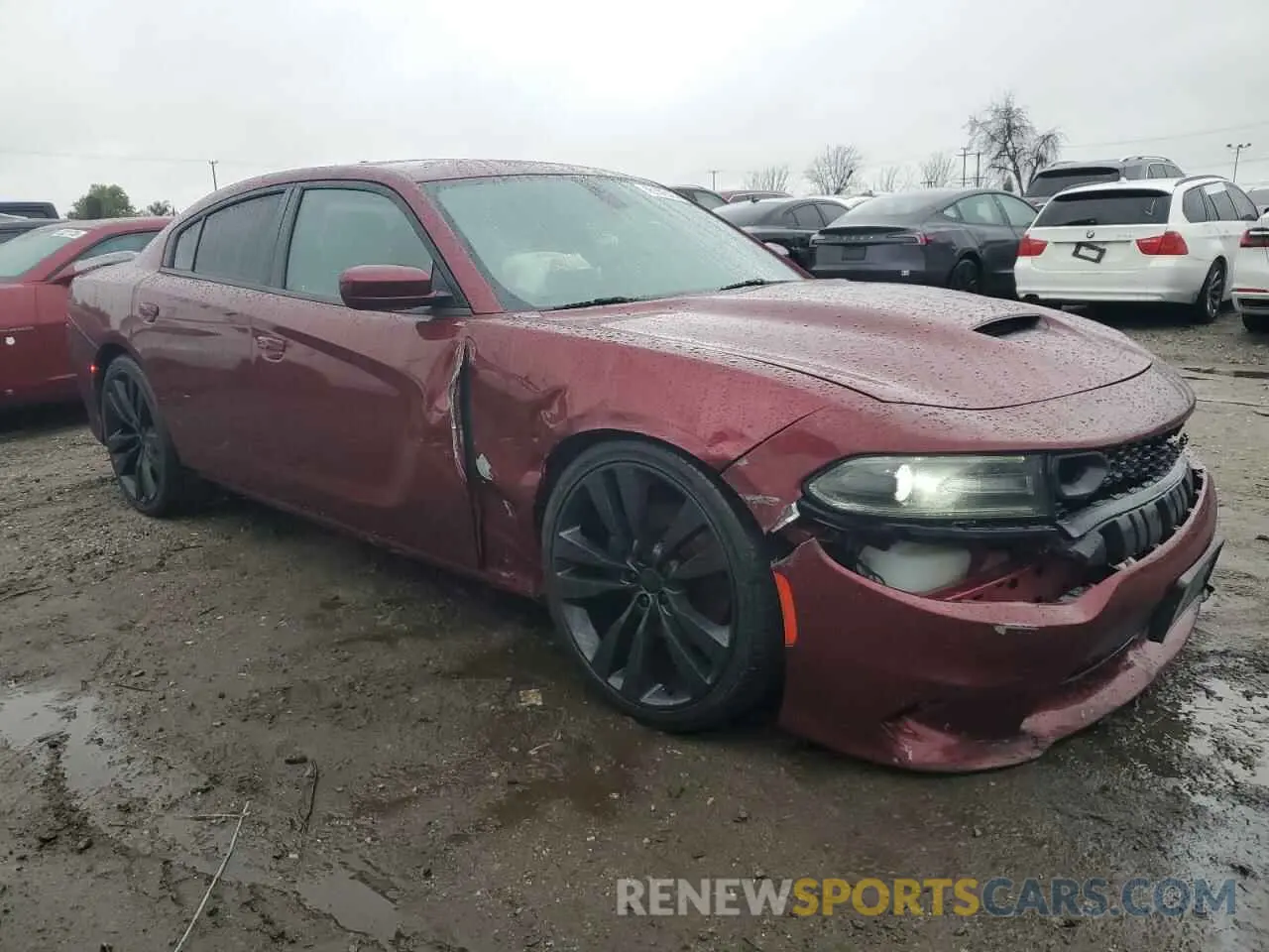 4 fotografías del automóvil dañado 2C3CDXGJ7KH753892 DODGE CHARGER 2019