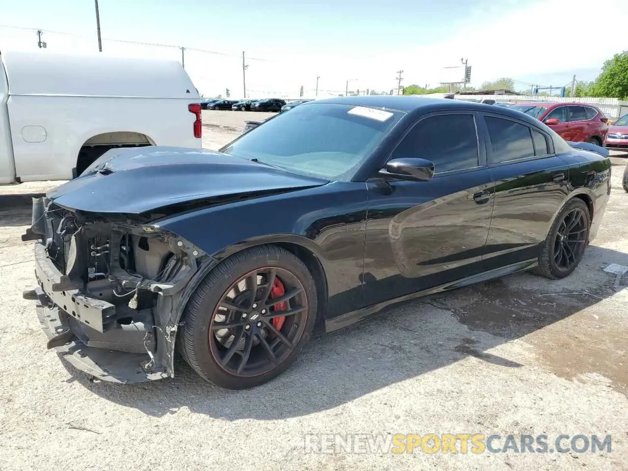 1 fotografías del automóvil dañado 2C3CDXGJ8KH576771 DODGE CHARGER 2019