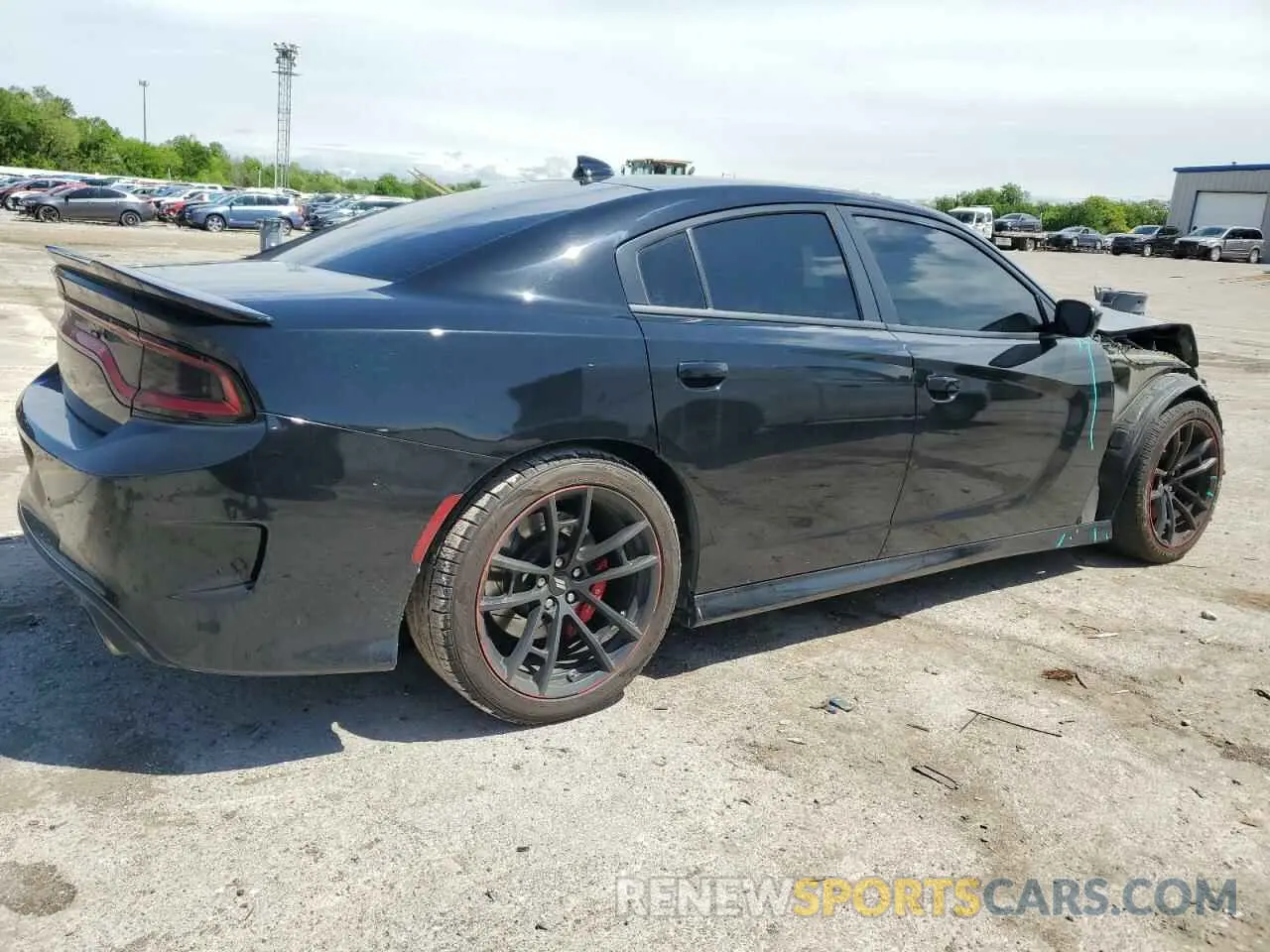 3 fotografías del automóvil dañado 2C3CDXGJ8KH576771 DODGE CHARGER 2019