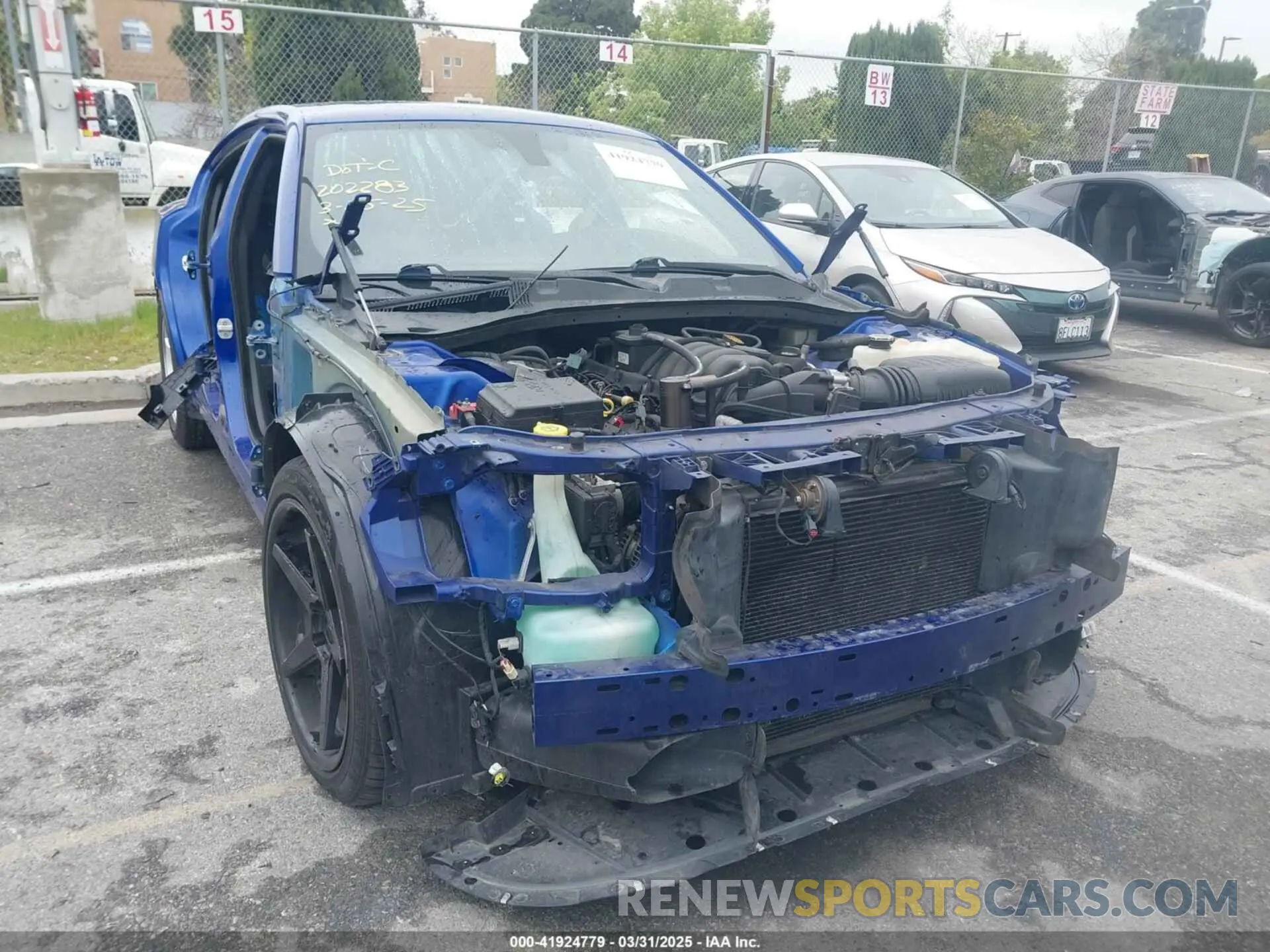 1 fotografías del automóvil dañado 2C3CDXGJ8KH615682 DODGE CHARGER 2019