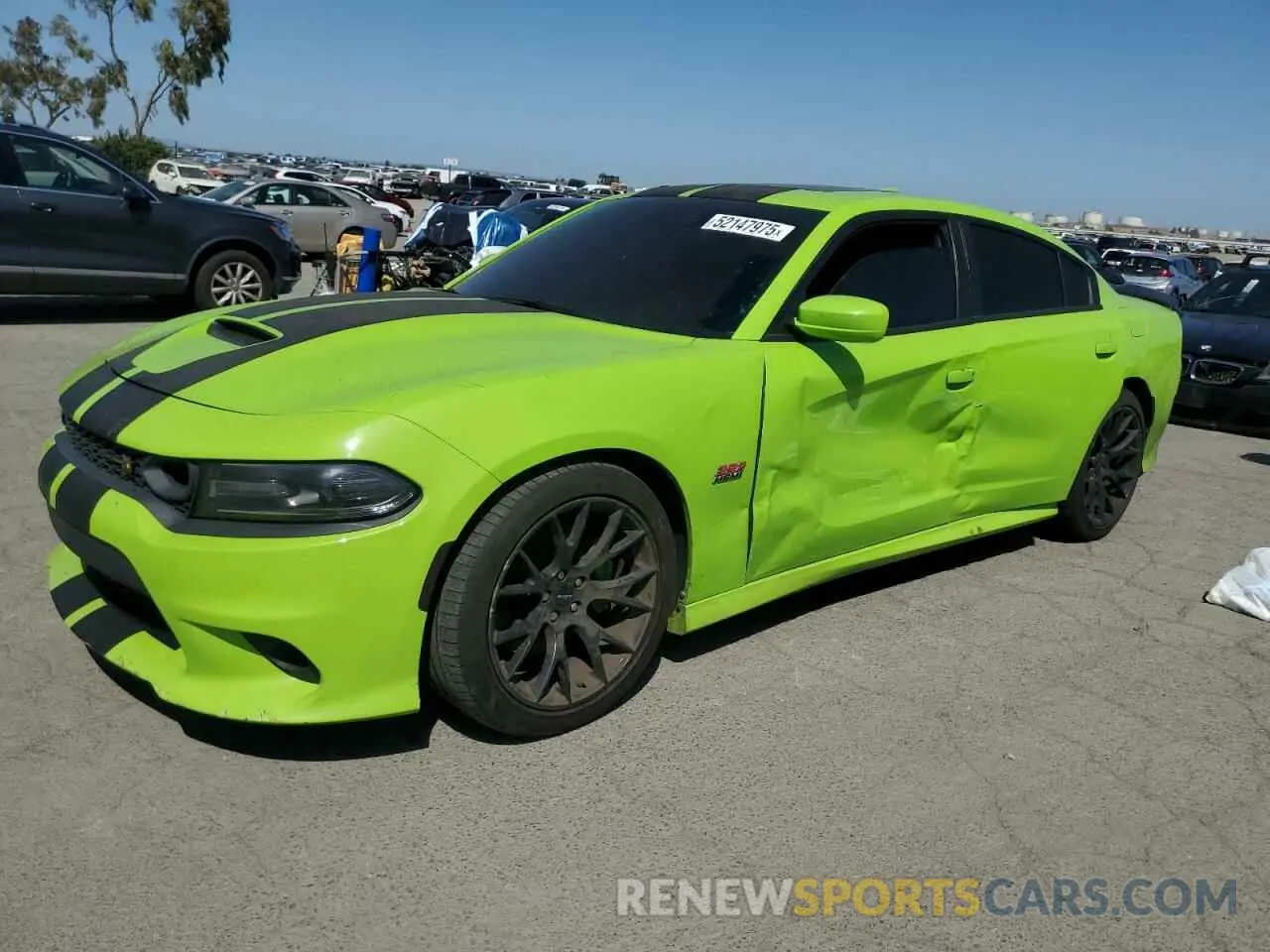 1 fotografías del automóvil dañado 2C3CDXGJ8KH716088 DODGE CHARGER 2019