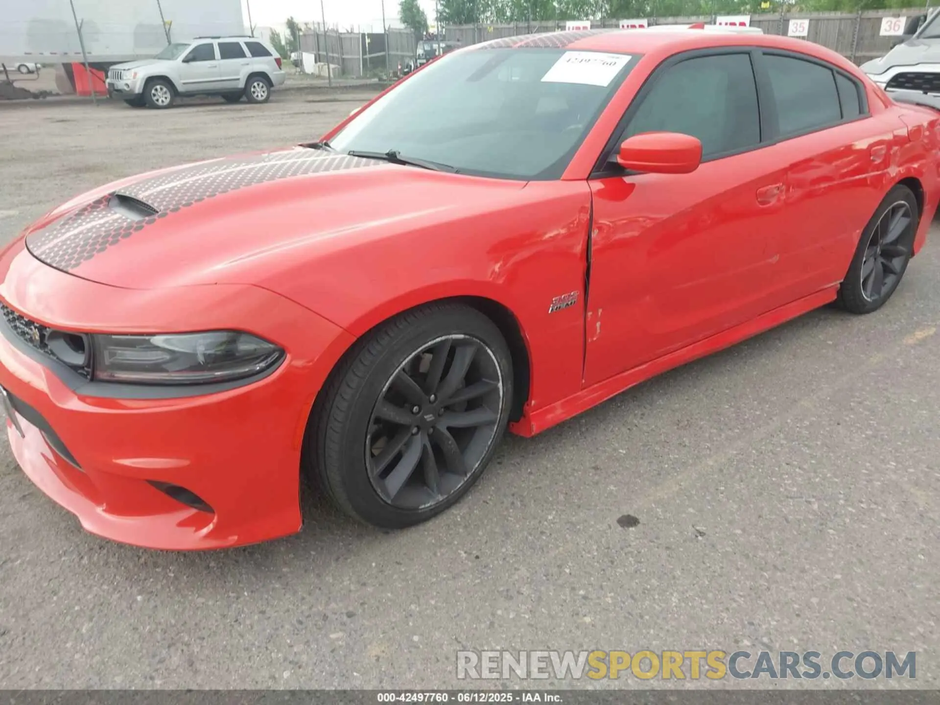6 fotografías del automóvil dañado 2C3CDXGJ9KH644852 DODGE CHARGER 2019