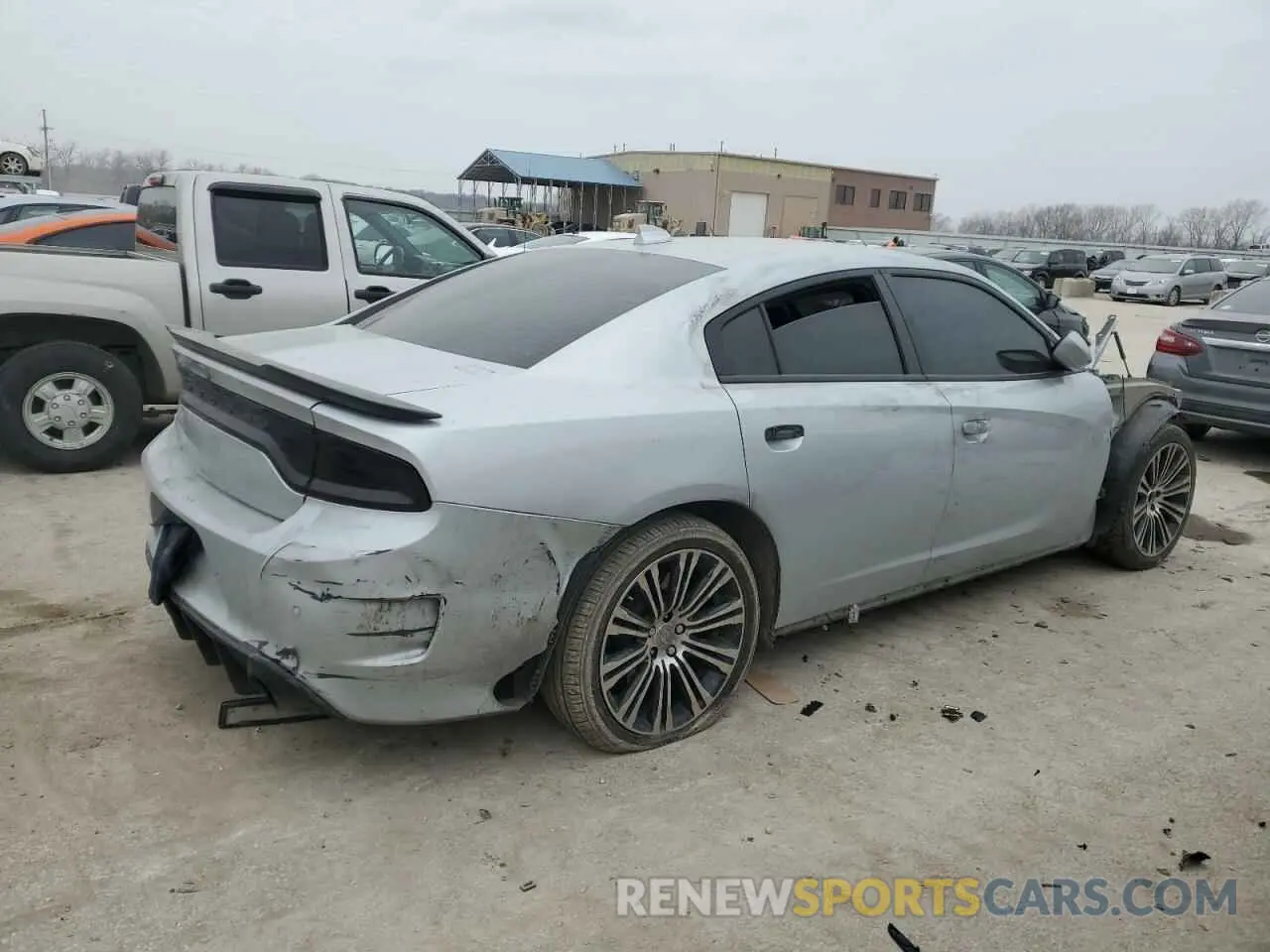 3 fotografías del automóvil dañado 2C3CDXGJ9KH668049 DODGE CHARGER 2019
