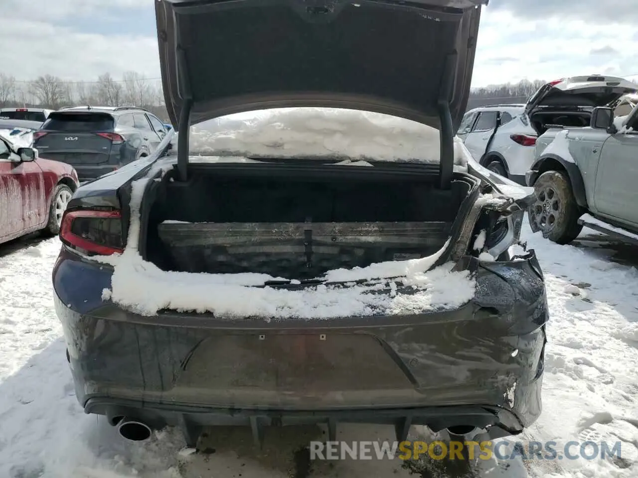 6 fotografías del automóvil dañado 2C3CDXGJ9KH688981 DODGE CHARGER 2019