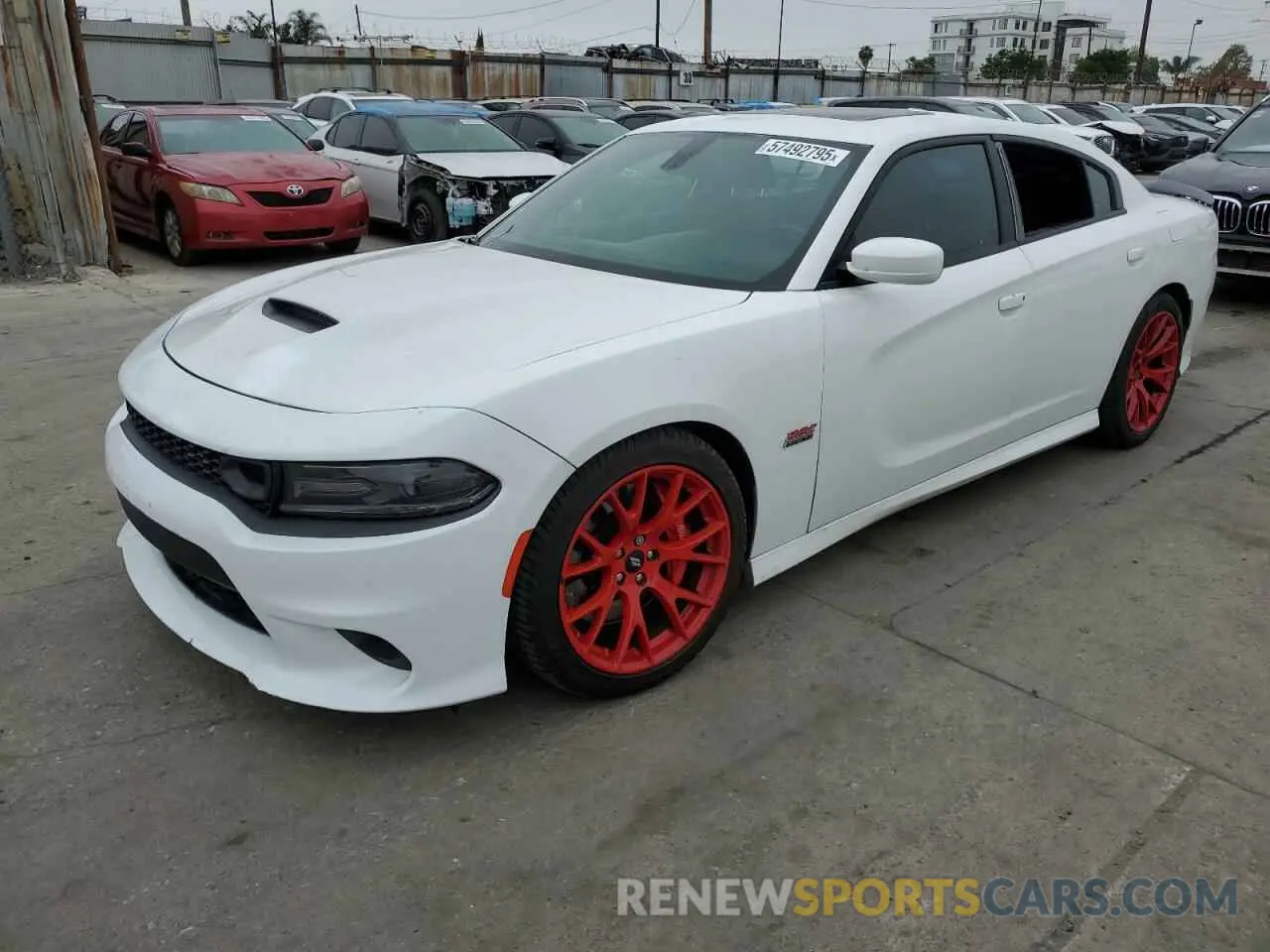 1 fotografías del automóvil dañado 2C3CDXGJXKH520282 DODGE CHARGER 2019