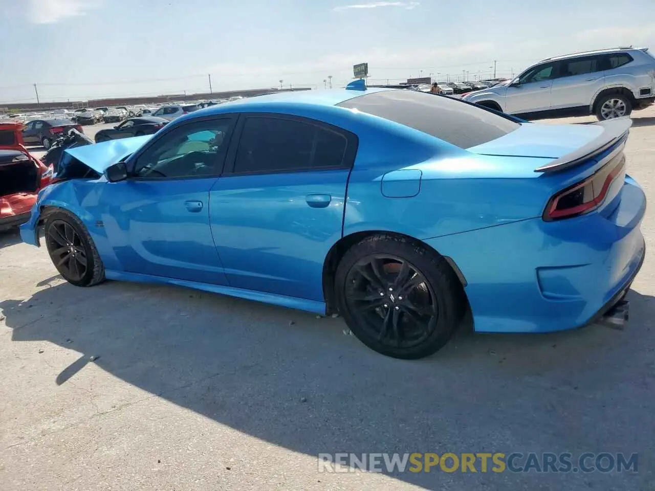 2 fotografías del automóvil dañado 2C3CDXGJXKH598769 DODGE CHARGER 2019