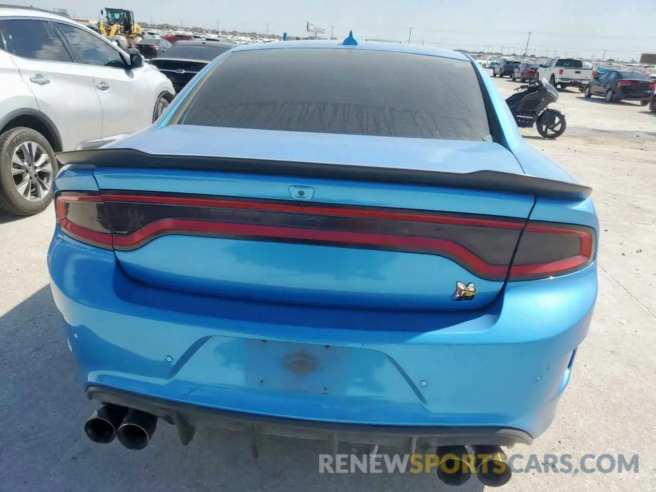 6 fotografías del automóvil dañado 2C3CDXGJXKH598769 DODGE CHARGER 2019