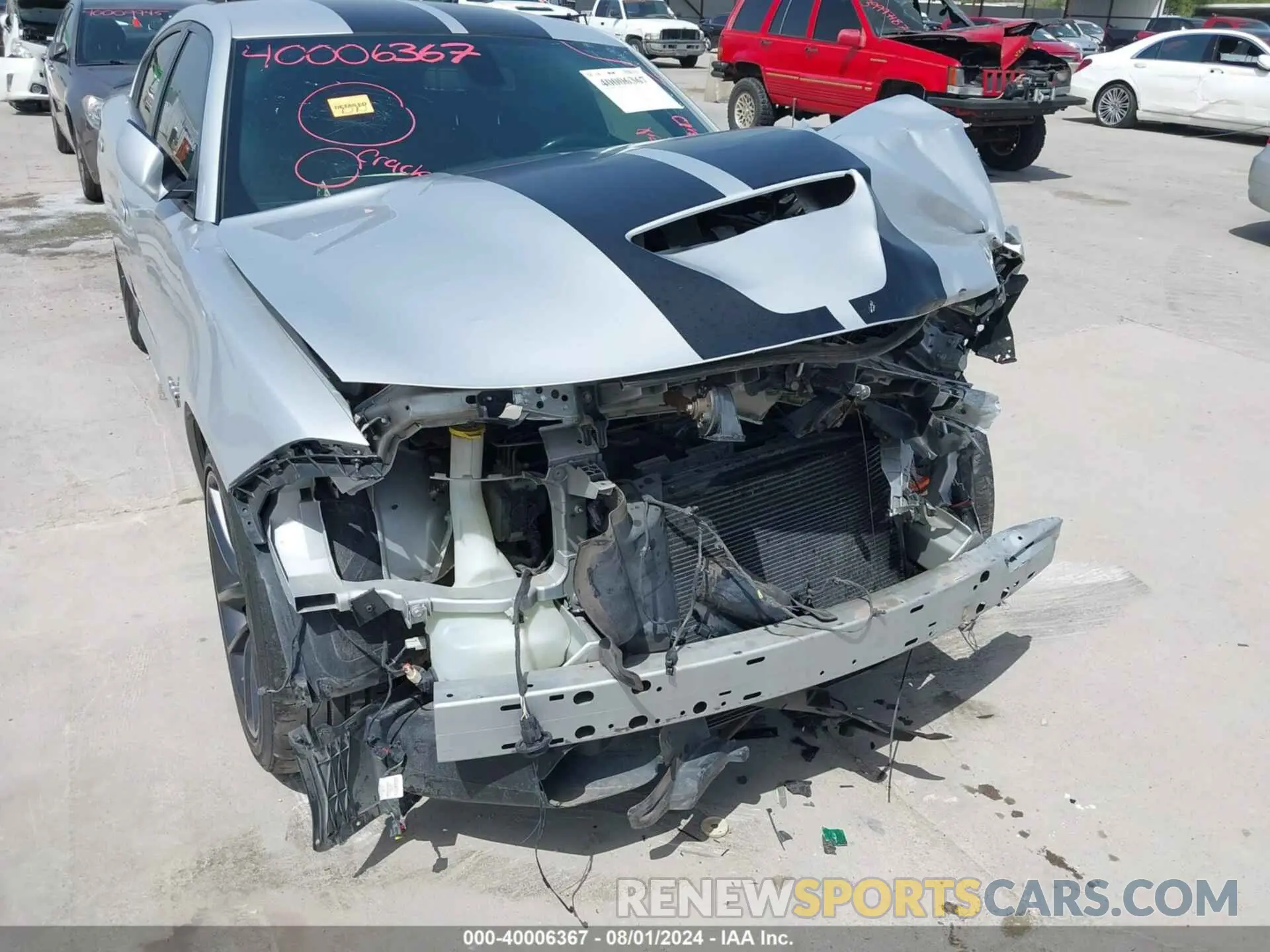 20 fotografías del automóvil dañado 2C3CDXGJXKH604747 DODGE CHARGER 2019