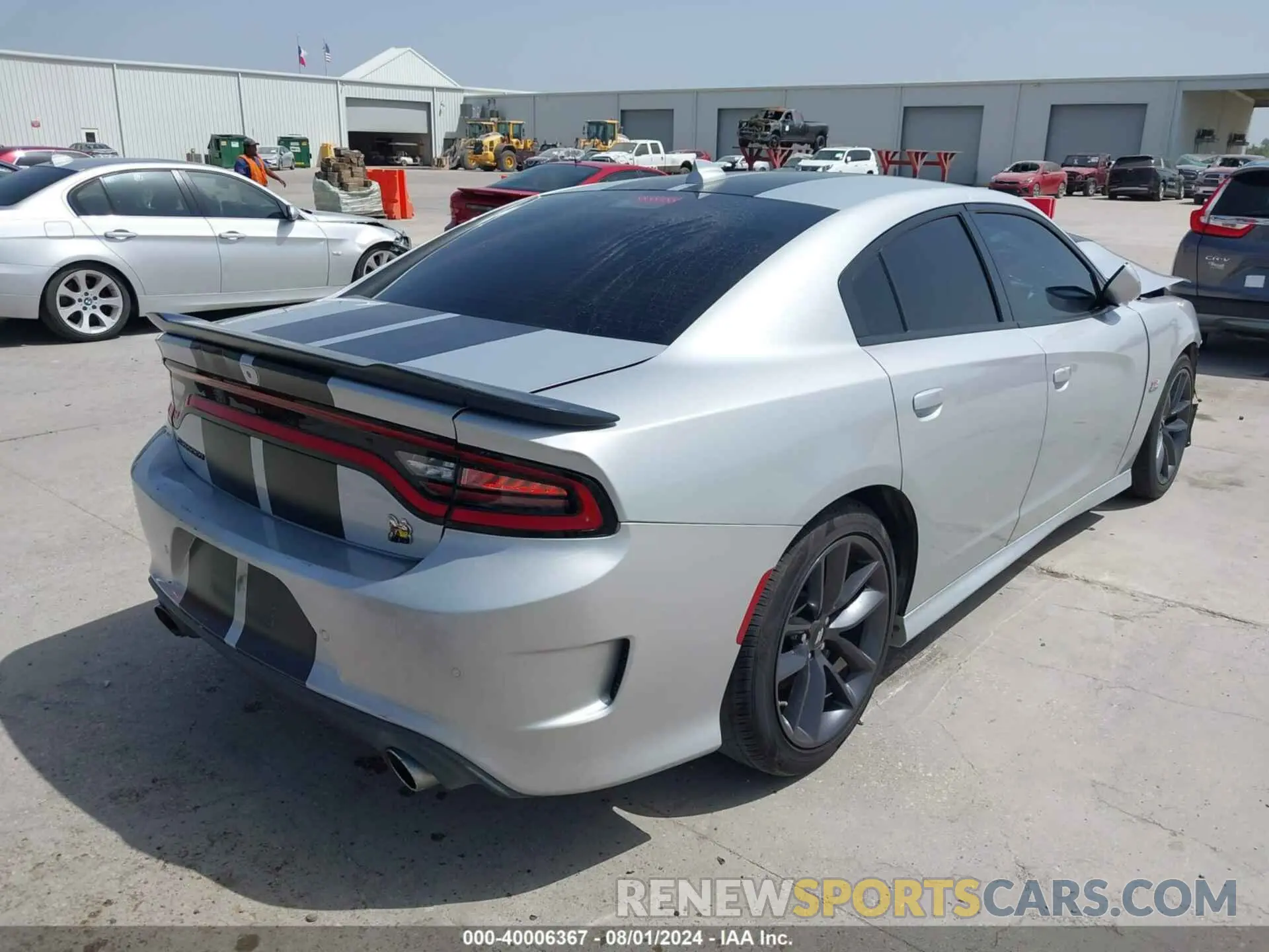 4 fotografías del automóvil dañado 2C3CDXGJXKH604747 DODGE CHARGER 2019