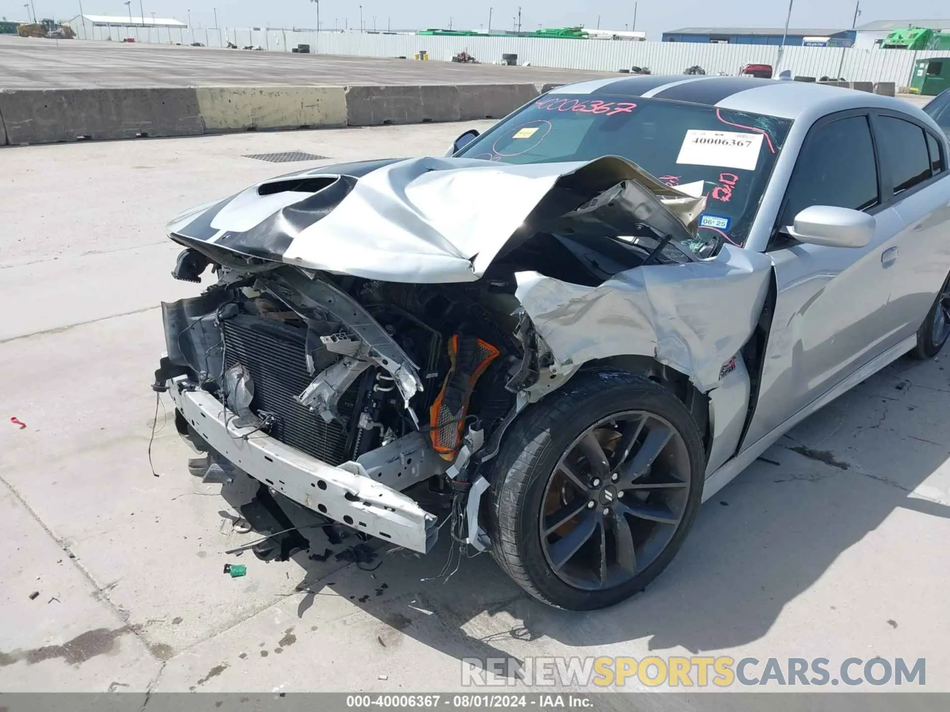6 fotografías del automóvil dañado 2C3CDXGJXKH604747 DODGE CHARGER 2019