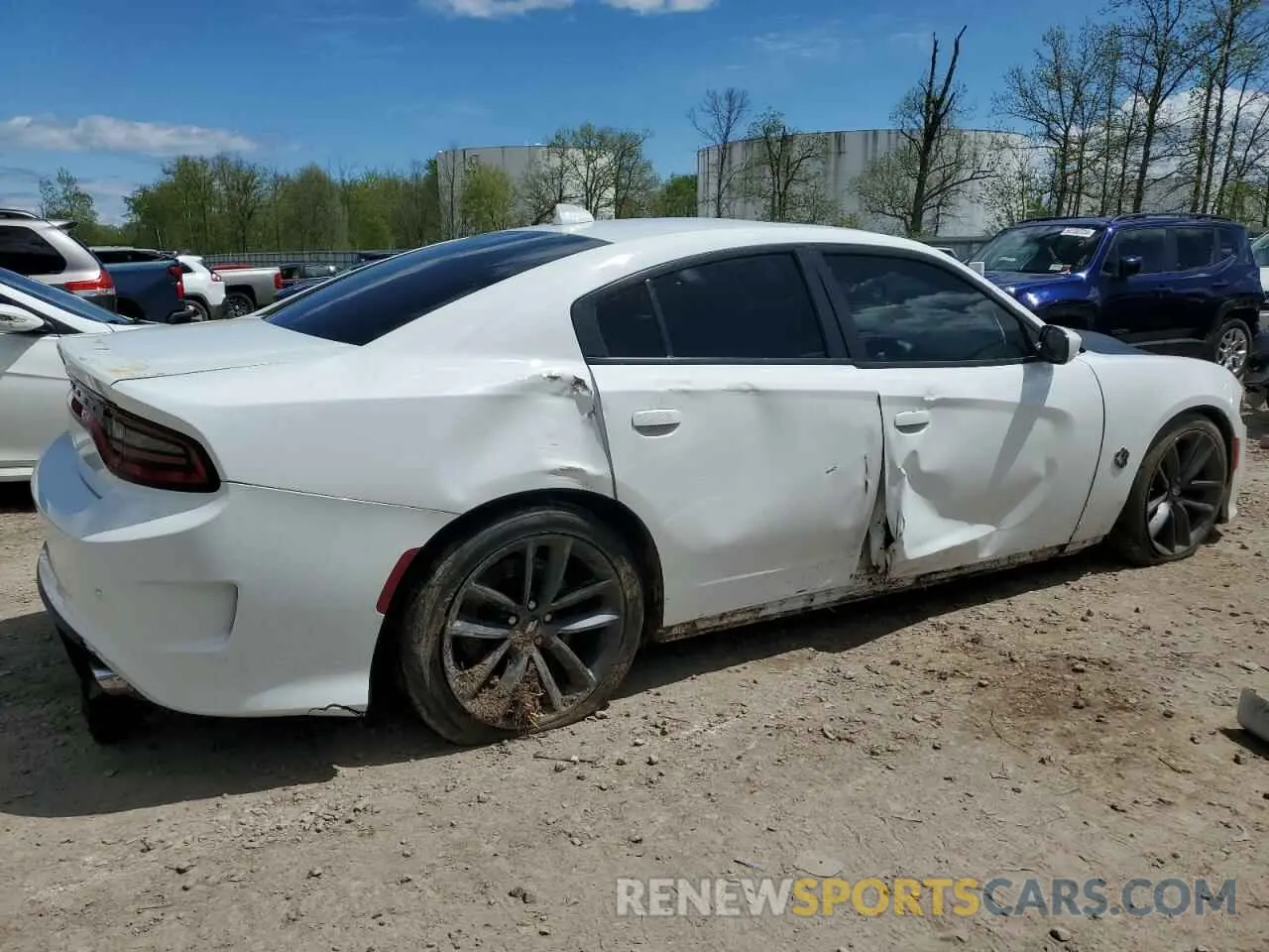 3 fotografías del automóvil dañado 2C3CDXGJXKH650661 DODGE CHARGER 2019