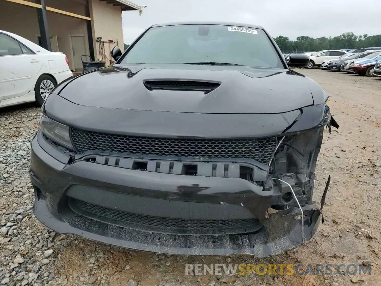 5 fotografías del automóvil dañado 2C3CDXHG0KH578761 DODGE CHARGER 2019