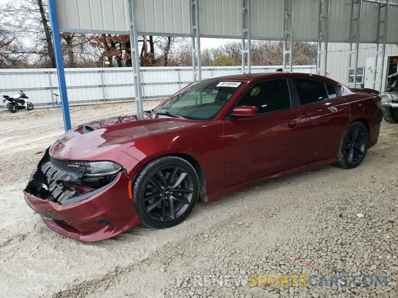 1 fotografías del automóvil dañado 2C3CDXHG1KH624291 DODGE CHARGER 2019