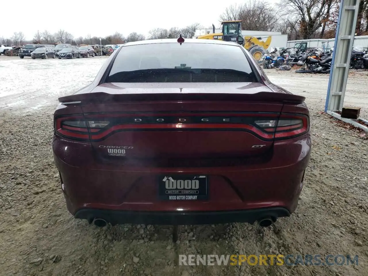 6 fotografías del automóvil dañado 2C3CDXHG1KH624291 DODGE CHARGER 2019