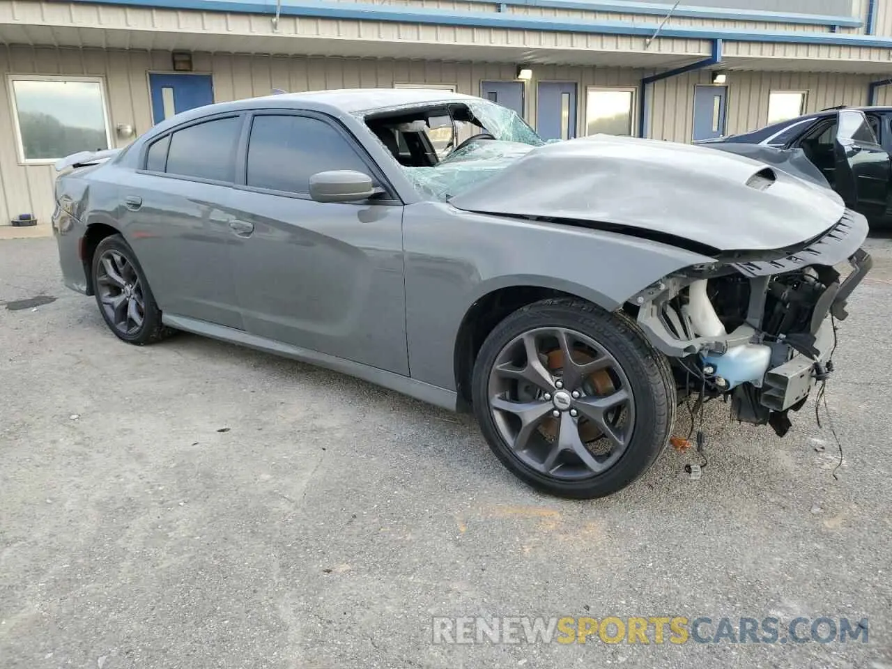 4 fotografías del automóvil dañado 2C3CDXHG1KH630530 DODGE CHARGER 2019
