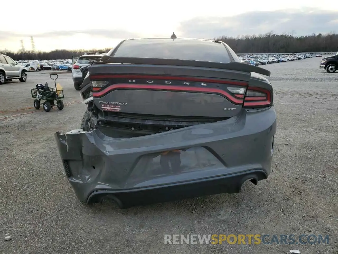 6 fotografías del automóvil dañado 2C3CDXHG1KH630530 DODGE CHARGER 2019