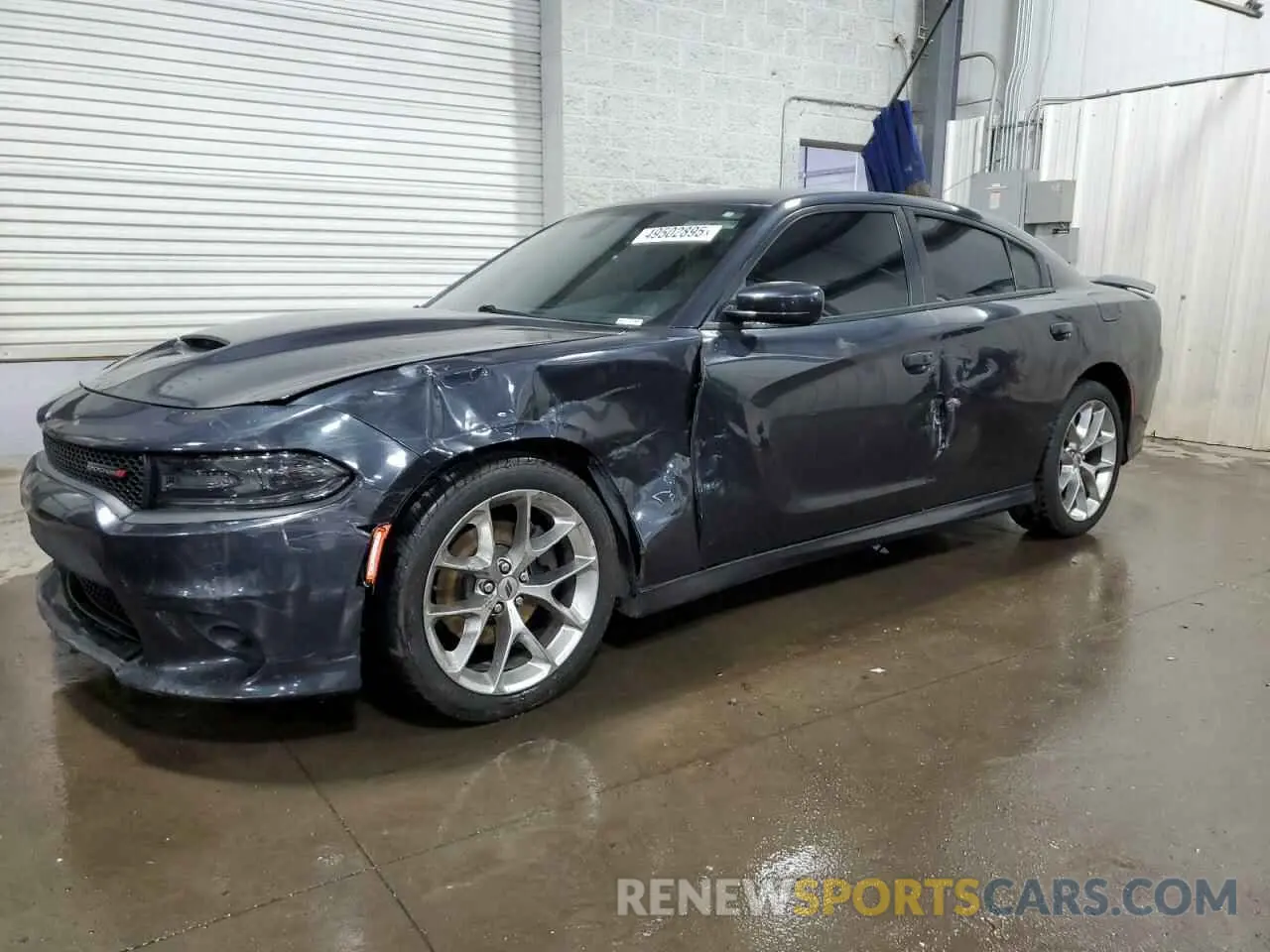 1 fotografías del automóvil dañado 2C3CDXHG1KH639308 DODGE CHARGER 2019