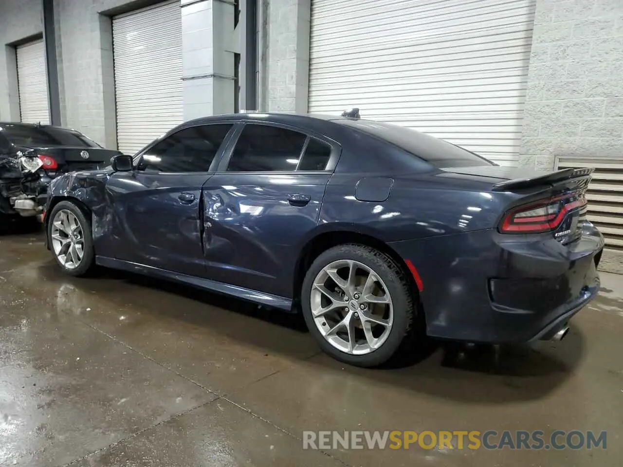 2 fotografías del automóvil dañado 2C3CDXHG1KH639308 DODGE CHARGER 2019