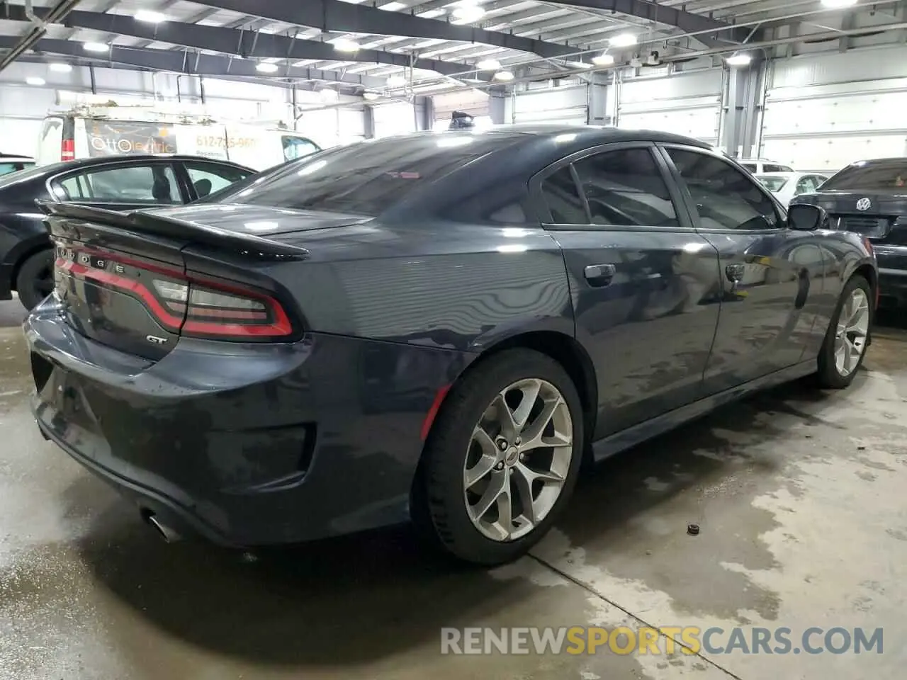 3 fotografías del automóvil dañado 2C3CDXHG1KH639308 DODGE CHARGER 2019