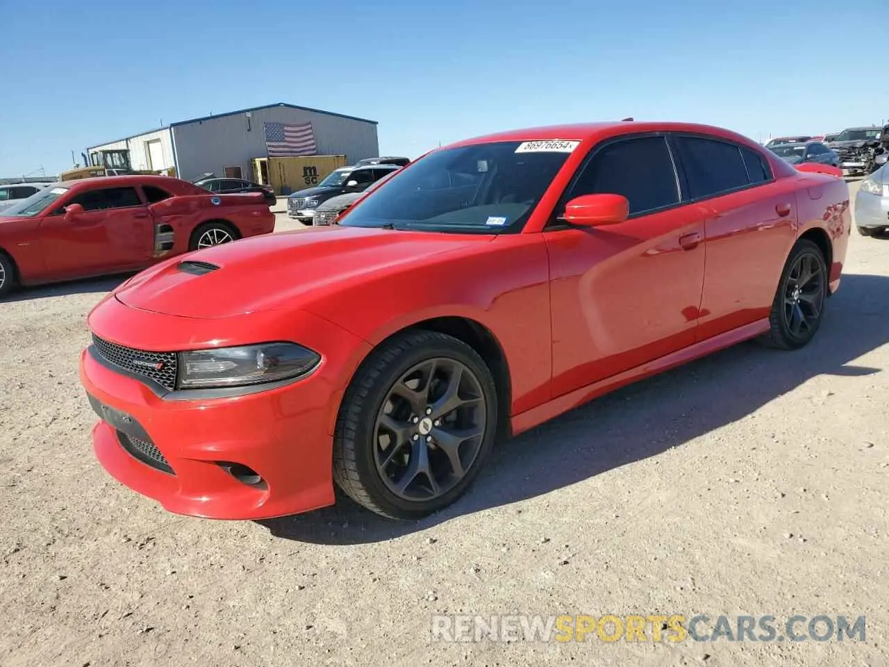 1 fotografías del automóvil dañado 2C3CDXHG2KH608892 DODGE CHARGER 2019