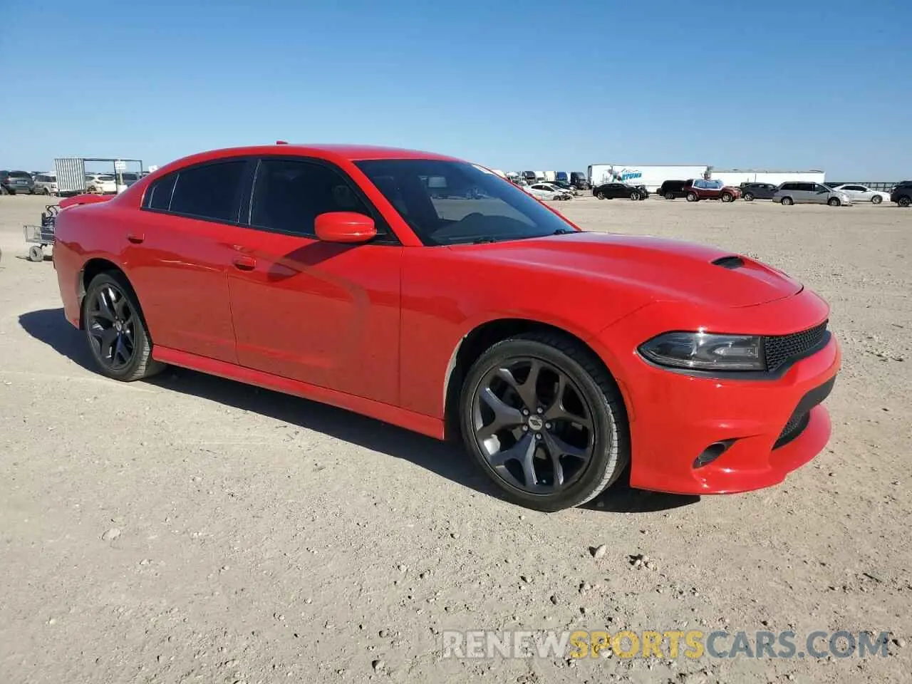 4 fotografías del automóvil dañado 2C3CDXHG2KH608892 DODGE CHARGER 2019