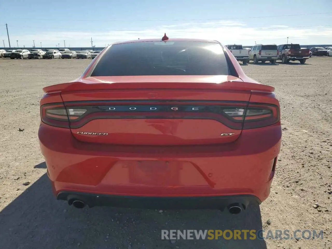 6 fotografías del automóvil dañado 2C3CDXHG2KH608892 DODGE CHARGER 2019