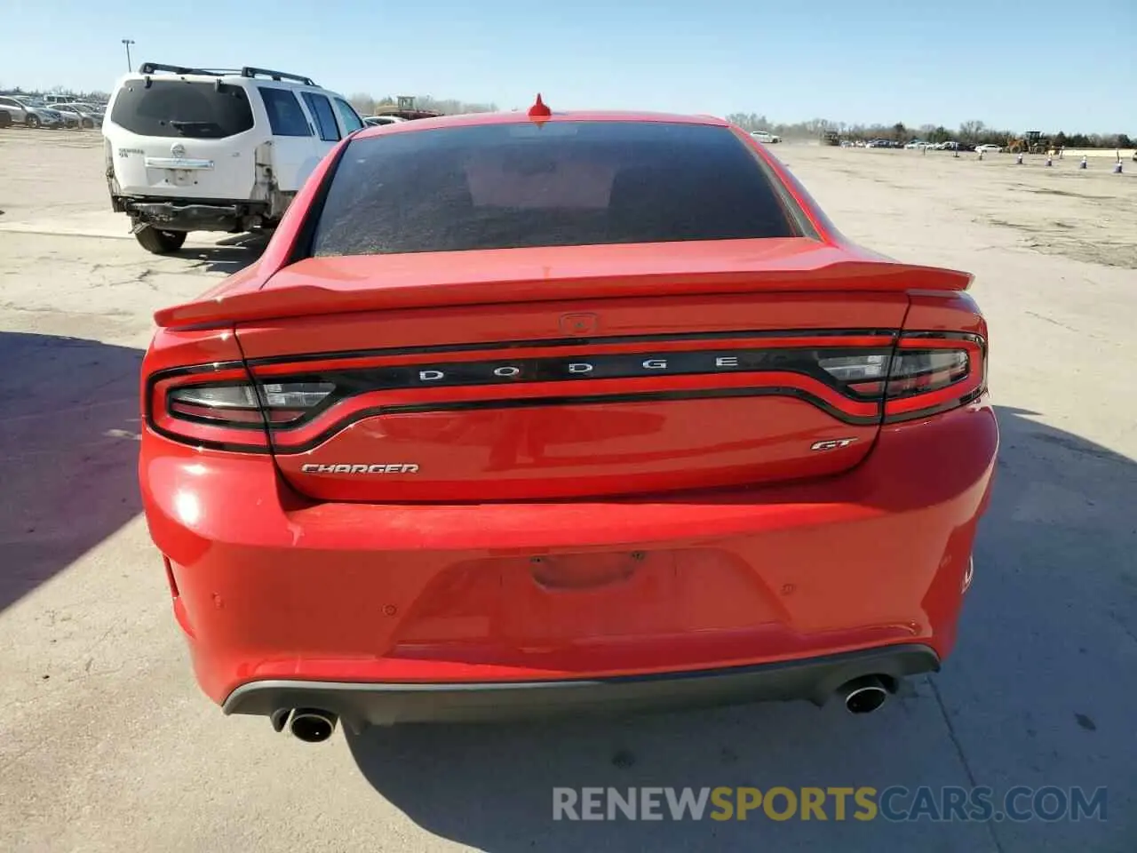 6 fotografías del automóvil dañado 2C3CDXHG2KH674360 DODGE CHARGER 2019