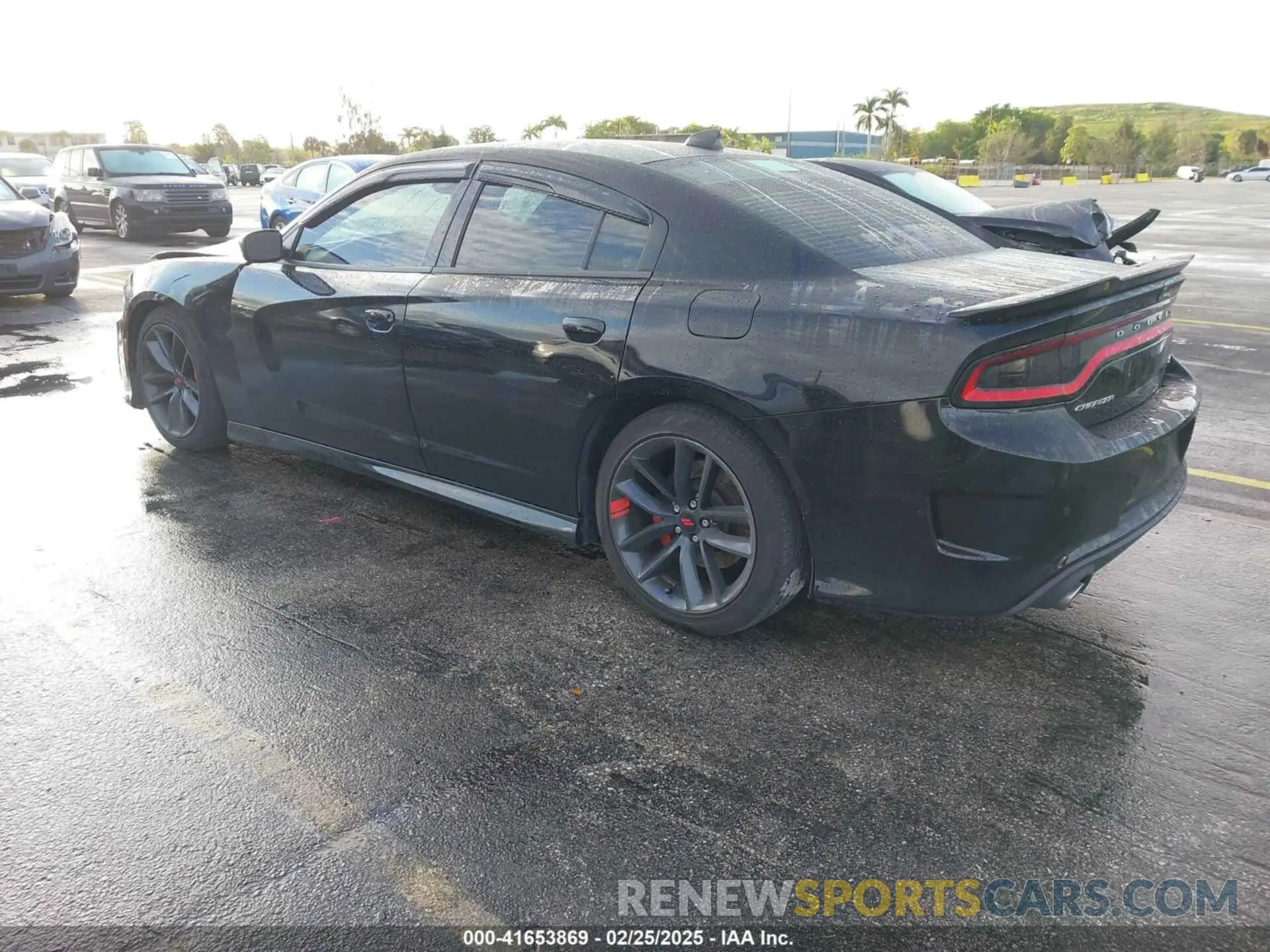 3 fotografías del automóvil dañado 2C3CDXHG3KH607900 DODGE CHARGER 2019