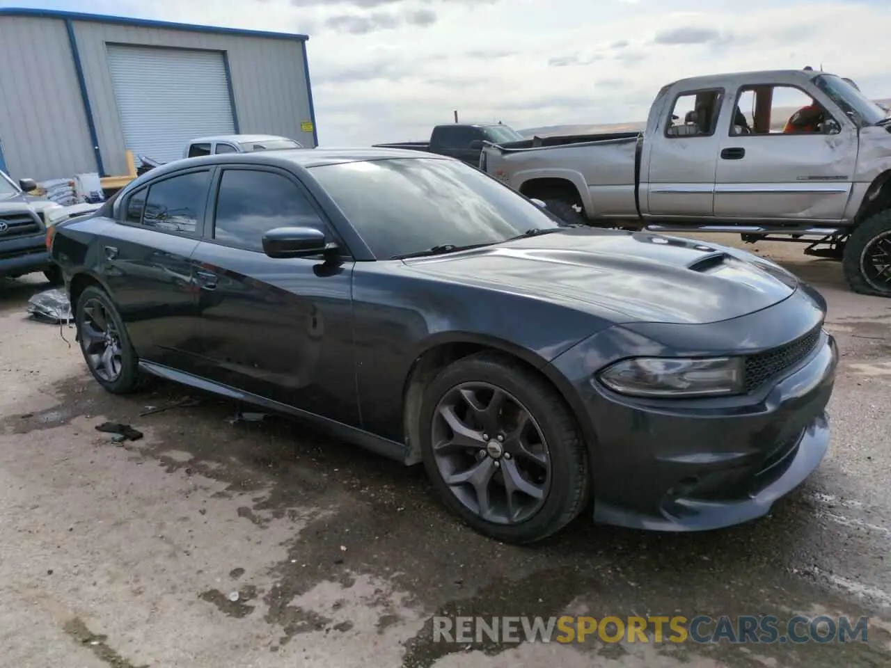 4 fotografías del automóvil dañado 2C3CDXHG4KH598320 DODGE CHARGER 2019