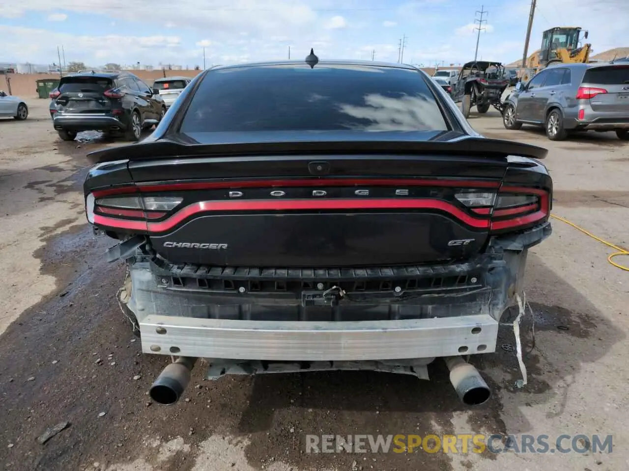 6 fotografías del automóvil dañado 2C3CDXHG4KH598320 DODGE CHARGER 2019